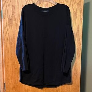 Lands' End Navy Crew Neck Sweater